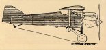 Wibault 73C1;, rysunek w rzucie z boku. (Źródło: Avions nr 45).