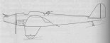 Projekt samolotu bombowego WZ-IX "Pteranodon", napędzany dwoma silnikami. (Źródło: Glass Andrzej ”Polskie konstrukcje lotnicze do 1939”. Tom 1. Wydawnictwo STRATUS. Sandomierz 2004).