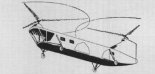 Śmigłowiec GIL-3 ”w locie”. (Źródło: Aeroplan nr 1/2001).