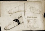Fragmenty planów lotni "ARGUS maxi" i "Pegaz". (Źródło: "Daniel Zagórski- Galeria grafiki"). 