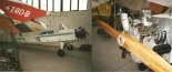 Samolot Adamiec Evans VP-2 ”Volksplane”, w pierwszej wersji z 1991 r. oraz jego silnik (Źródło: Copyright Paweł Kotasiński).