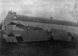 Aviatic C-III nr 12342/17, w szczątkach którego zginął kpt. pil. Wiktor Lang (Ławica, 4.02.1920 r.). (Źródło: ze zbiorów CBN Polona).