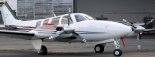 Samolot dyspozycyjny Beechcraft ”Baron G58” o znakach SP-MAP. (Źródło: ”Zaniżenie separacji między startującym samolotem G58 Baron SP-MAP i samolotem CH 601UL Zodiak G-CDFL 932/10. Raport końcowy”).