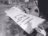 Zdemontowany i uszkodzony B-38 (SP-1127) we wrześniu 1939 r. na Okęciu. (Źródło: ”Polskie konstrukcje lotnicze do 1939”. Tom 3).