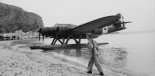 CANT Z-506B ”Airone” na sycylijskiej plaży, 1943 r. (Źródło: archiwum).