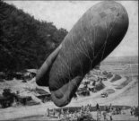 Francuski balon obserwacyjny Caquot M2. (Źródło: archiwum).