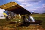 Samolot ”Fregata 3” (”Quicksilver”) Andrzeja Chmury po przerobieniu go na układ kabiny tandem i obudowaniu kabiny. (Źródło: Przegląd Lotniczy Aviation Revue nr 2/1995).
