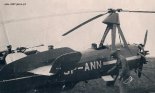 Wiatrakowiec Cierva C-30A (Avro) rejestracja cywilna SP-ANN, 4. Pułk Lotniczy, 1934 r. (Źródło: forum.odkrywca.pl).