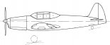 Samolot ”Gazela” w wersji szkolnej.  (Źródło: Morgała A. ”Samoloty wojskowe w Polsce 1924-1939”).