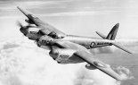 Samolot bombowy De Havilland DH-98 "Mosquito" B.XVI z 571 Dywizjonu RAF. (Źródło: archiwum).