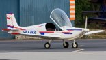 Ultralekki samolot sportowy Avia Group ”Dedal KB”, pierwszy prototyp (SP-SZKB). (Źródło: Copyright Mikołaj Lech). 