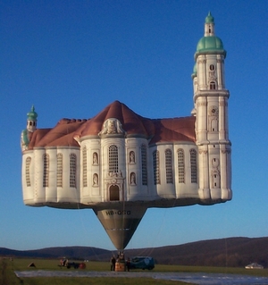Balon kształtowy Katedra St. Gallen